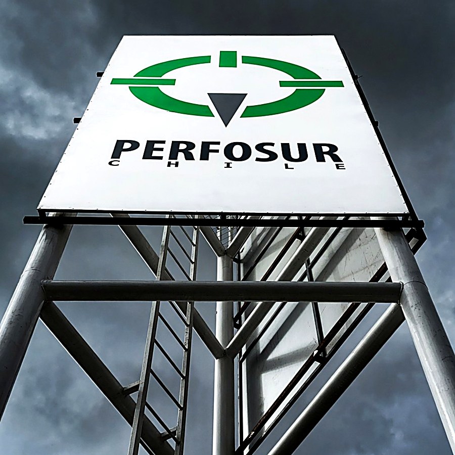 Cartel oficial de Perfosur Chile